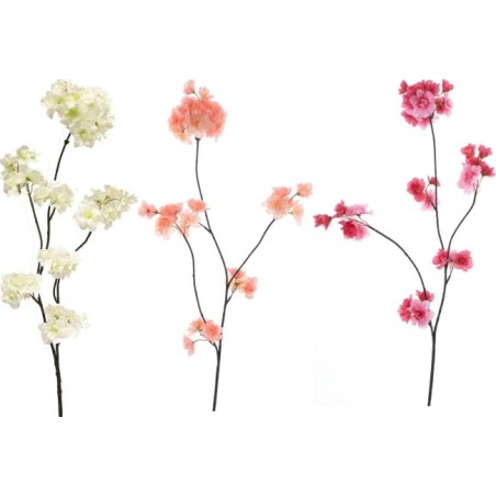 FLEUR DE PRUNUS MALAGA 84CM à la pièce