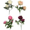 FLEUR PIVOINE DUCHESSE 70CM à la pièce