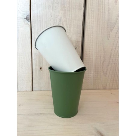ZINC-POT MUGUET 010 H12.5CM à la pièce