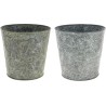 ZINC-POT NAT.DECO BLANCHI 015 H15CM les 6P
