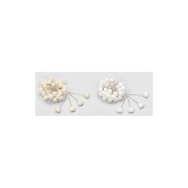 PERLE "COEUR" 1.5CM boite 36P