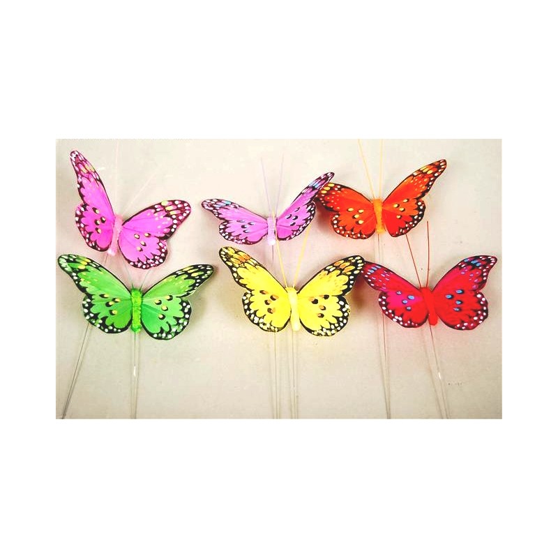 PAPILLON Diam.08CM BOITE 12P