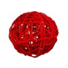 BOULE ROTIN couleur Diam.08CM SAC les 8P