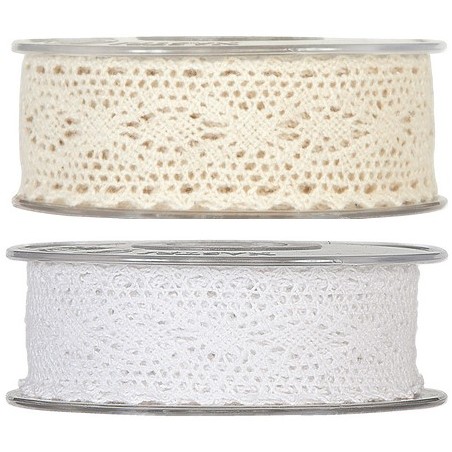 RUBAN CROCHET 40MM X 08M