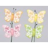 PAPILLON BOIS Diam.08cm /12P