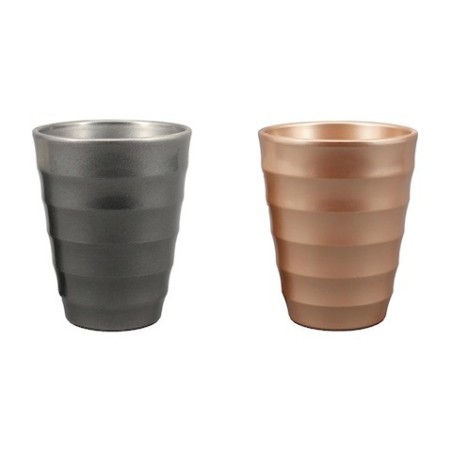 C.POT ORCHIDEE VAGUE METAL 014CM H17CM /6P