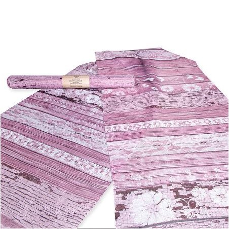 ROULEAU TISSU IMPRIME FLEUR 46CM X 250CM