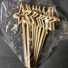 ETOILE BOIS 7CM /12P