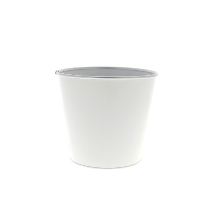 ZINC-C.POT BORD ALU 017.5 H15.5CM à la couleur
