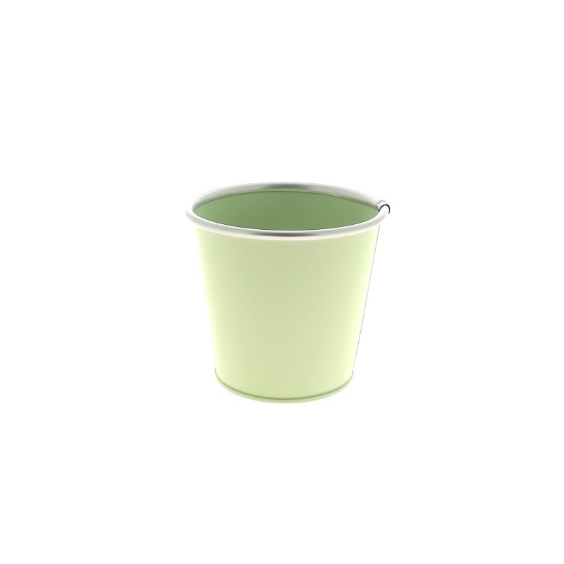 ZINC-C.POT BORD ALU 016 H13.5CM à la couleur