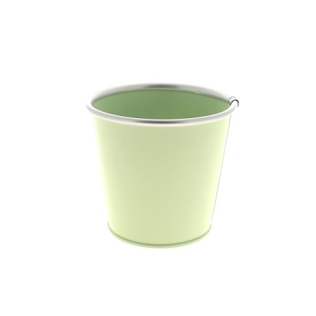 ZINC-C.POT BORD ALU 016 H13.5CM à la couleur