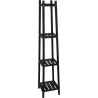 ETAGERE BOIS NOIR H160CM à la pièce