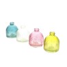 VERRE BOUTEILLE ALVEOLE H09CM les 8P