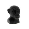 STATUE SINGE NOIR TETE H27.5CM /1P