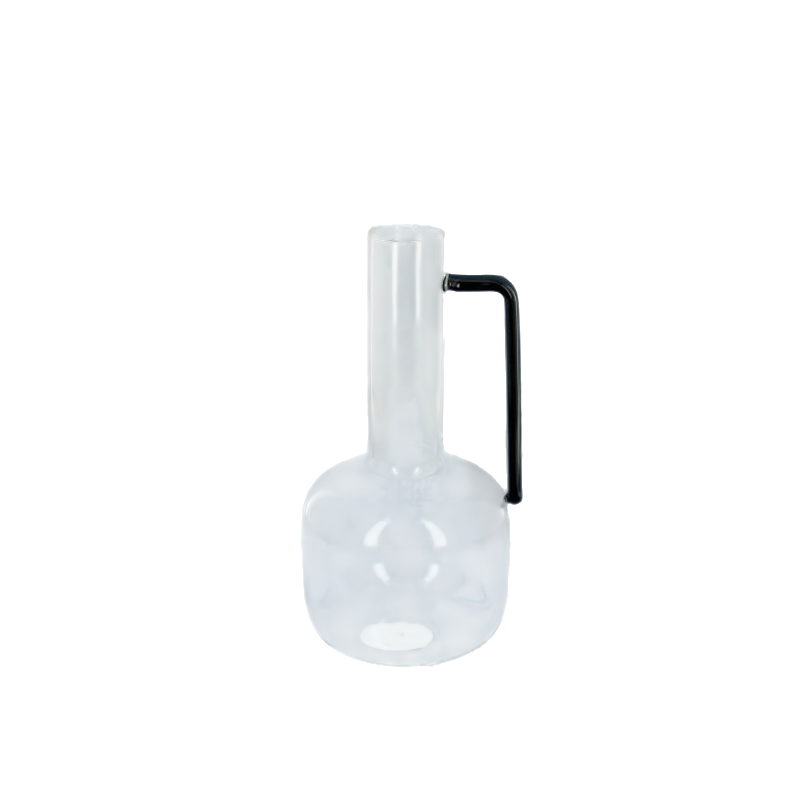 VERRE CARAFE+POIGNEE NOIR 010 H20CM pièce