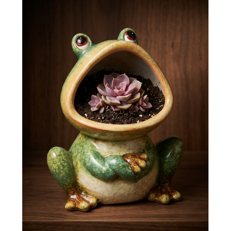 POT GRENOUILLE H21CM /2P
