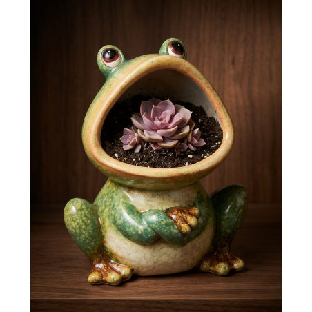 POT GRENOUILLE H21CM /2P