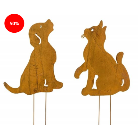 ANIMAL ROUILLE A PLANTER H60CM la pièce