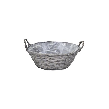 COUPE OSIER GRIS 025CM H12CM