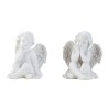 ANGE BLANC ASSIS H17.5CM les 4P