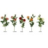 FLEUR ROSE 2 fleurs + 1 BOUTON H72CM /24P