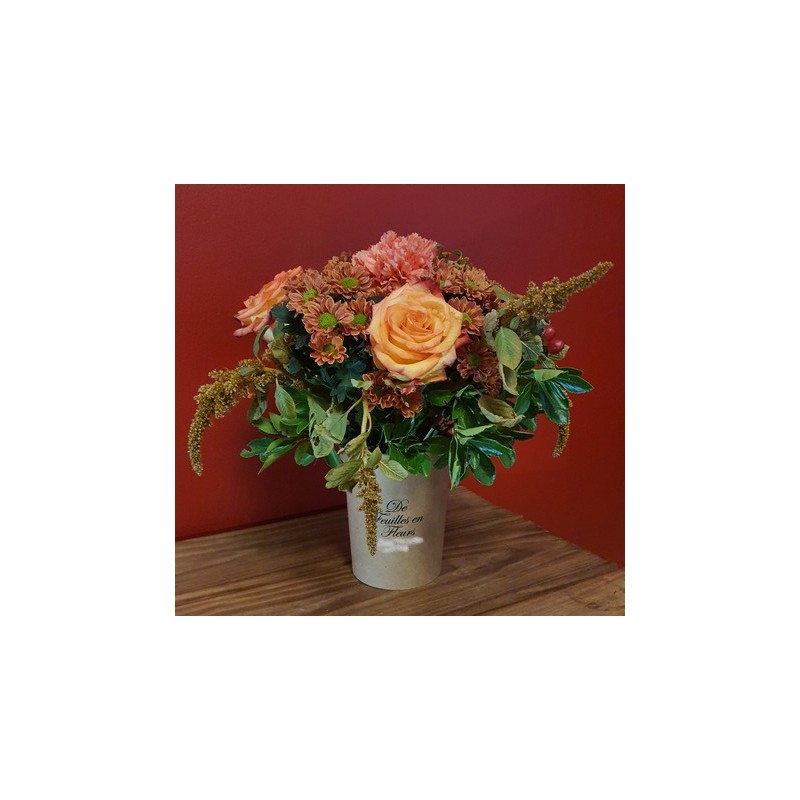 FLOWER CUP NATUREL 011.5 H13.5CM les 20P