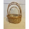 CORBEILLE OSIER NATUREL OVAL SET 3P