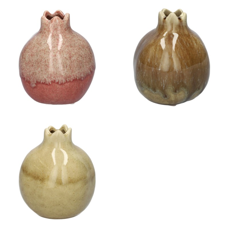 VASE BOUTEILLE AMARIS Ø10 H11.5 ASS. /6P