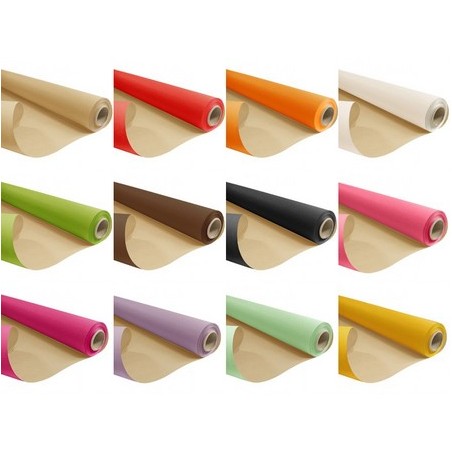PAPIER KRAFT UNI fond nature 80CM x 50M