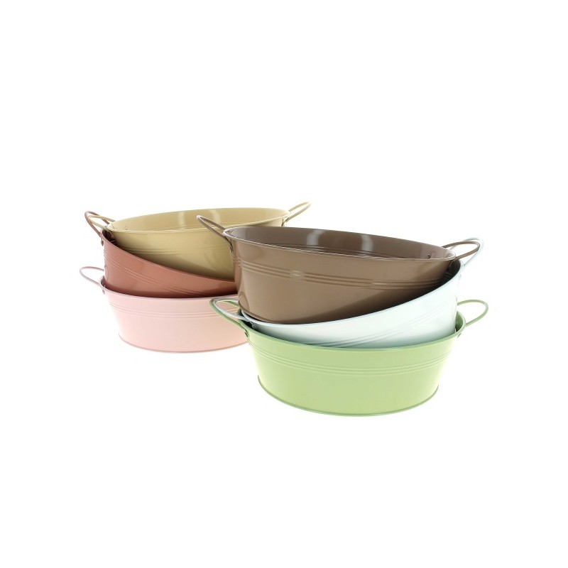 ZINC-BASSINE couleur 025 H08CM à la pièce 