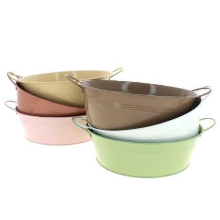 ZINC-BASSINE couleur 025 H08CM à la pièce 