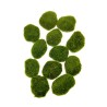 BOULE DE MOUSSE VERTE 9CM SAC 12 PIECES