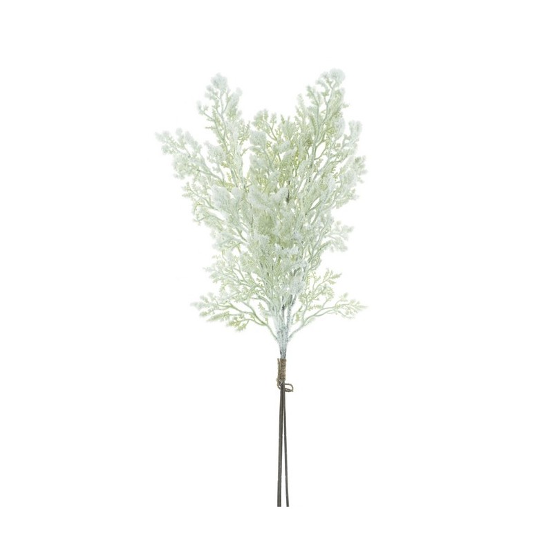 FEUILLE GIVREE H76CM à la tige