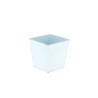 ZINC-POT CARRE BLANC 8x8 /1P