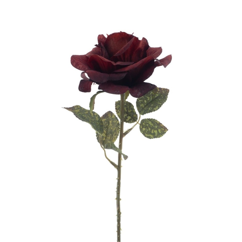 FLEUR ROSE BRANDY H50CM à la tige