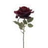 FLEUR ROSE BRANDY H50CM à la tige