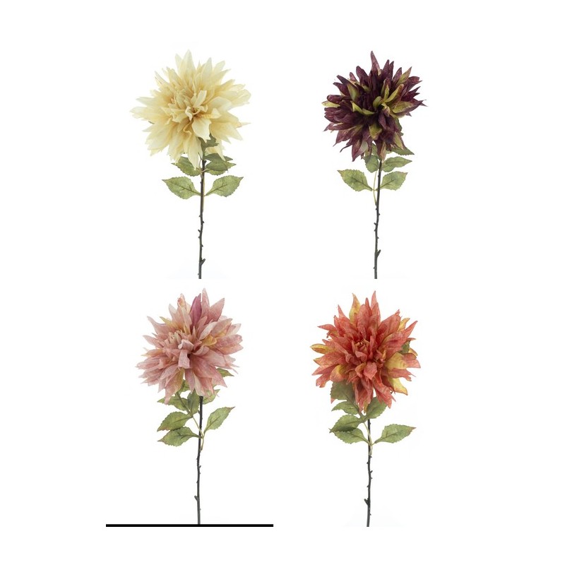 FLEUR DAHLIA DAVIN H66CM à la tige