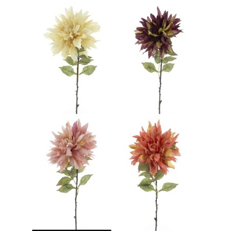 FLEUR DAHLIA DAVIN H66CM à la tige