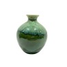 VASE table CARMEN vert 09 H11CM les 6P