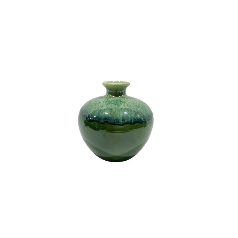 VASE table DORIS vert 09 H09CM les 6P