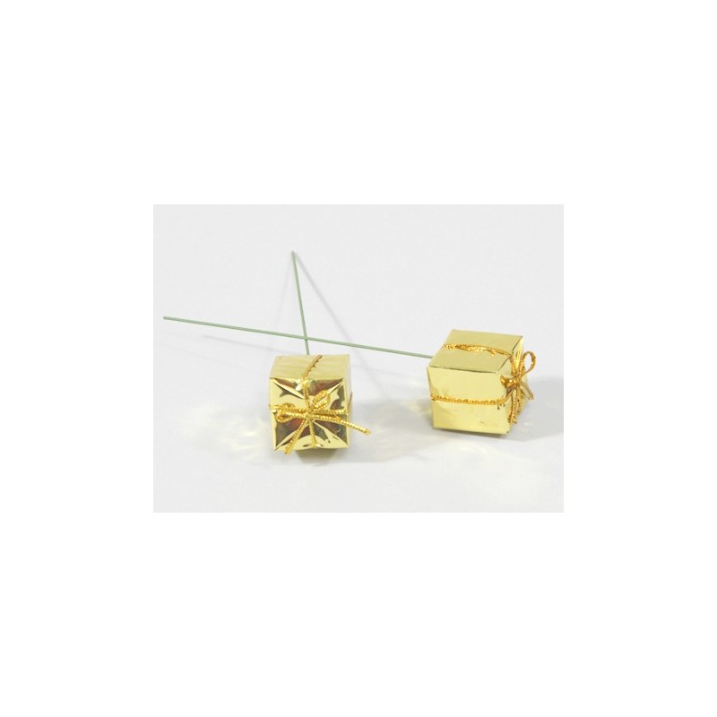 PAQUETS CADEAUX BRILLANTS 2.5CM les  60P