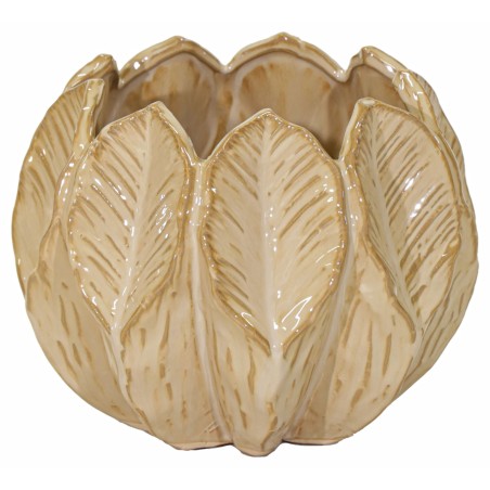 C.POT VERNIS FEUILLE 016 H13CM à la pièce