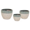 C.POT VERNIS BICOLORE SET 3P