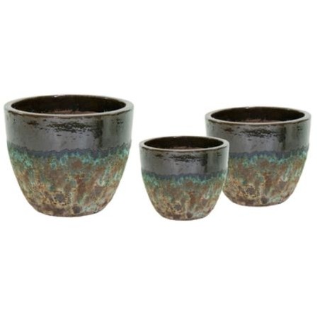 C.POT ANTIQUE EXTERIEUR 022 à 038CM SET 3P