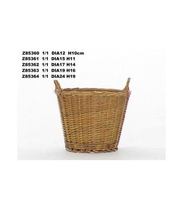 POT OSIER BRUT TU 015 H11CM