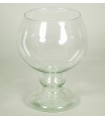 VERRE COGNAC H19CM PIED BOULE /6P