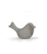 OISEAU CIMENT GRIS A POSER H2.5CM/6P