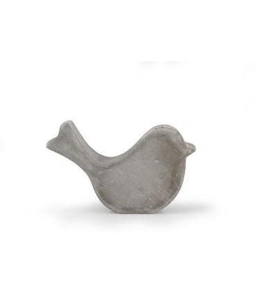 OISEAU CIMENT GRIS A POSER H2.5CM/6P