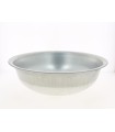 ZINC-BASSINE rebord 048CM NATUREL à la pièce