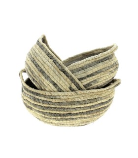 COUPE TRESSE BICOLORE 023 à 028CM SET 3P